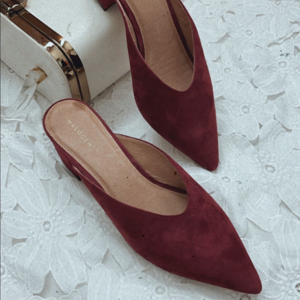 Halogen Red Tori Mules - Picture 7 of 10